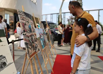 UMKE’nin özverili çalışması tuvale yansıdı