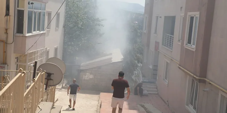 Çocukların torpil oyunu yangınla sonuçlandı