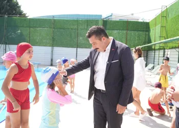 Yenişehir Belediyesi yaz dönemi yüzme kursu tamamlandı
