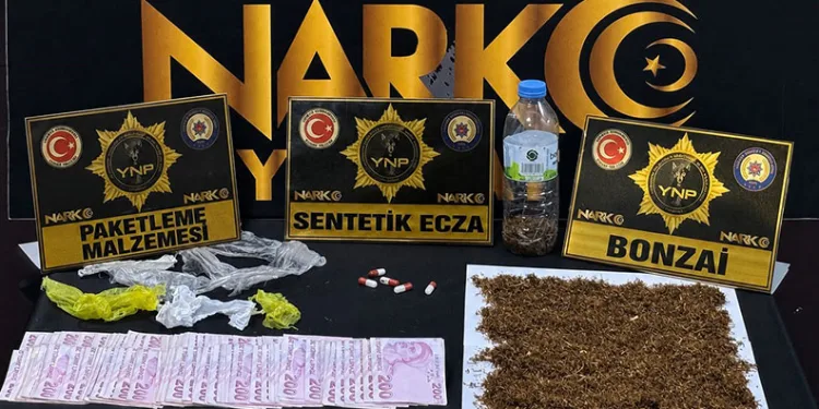 Yozgat’ta uyuşturucu operasyonu: 5 gözaltı