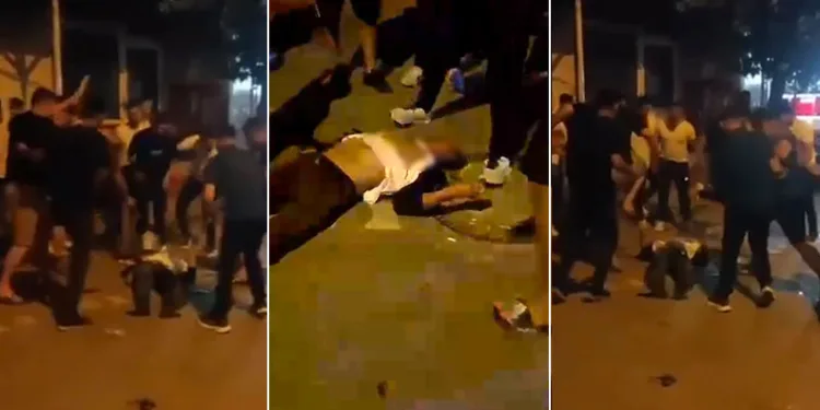 Bursa’da kadını darp eden şahıs mahallelinin saldırısına uğradı