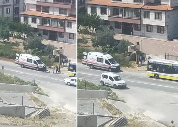 Gemlik’te otobüste fenalaşan yolcu hastaneye kaldırıldı