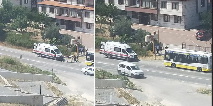 Gemlik’te otobüste fenalaşan yolcu hastaneye kaldırıldı