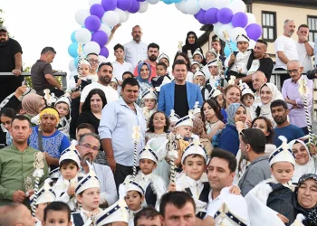 40 Mahalleden 200 Çocuk Sünnet Şöleninde Buluşuyor