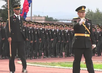 Işıklar Jandarma Astsubay Meslek Yüksekokulu’nda mezuniyet coşkusu