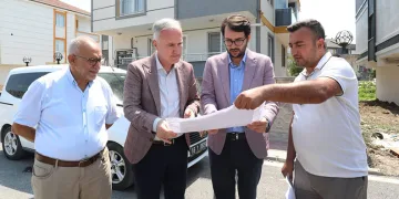 İnegöl Belediyesi’nden yeni mahalleye 64 araçlık otopark
