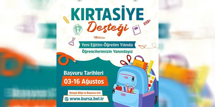 Büyükşehir’den öğrencilere kırtasiye desteği