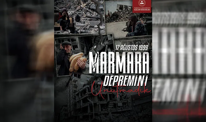İçişleri Bakanlığı’ndan Marmara depremi paylaşımı