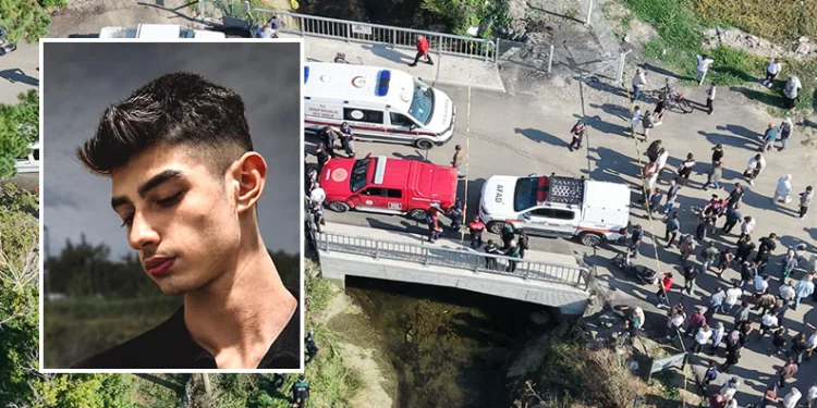 Bafra’da sulama kanalına düşen otomobilde kaybolan gençten acı haber