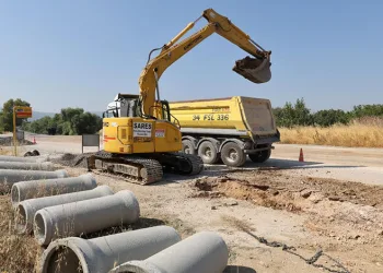 Büyükşehir’den Nilüfer’e 7 bin 600 metrelik altyapı yatırımı
