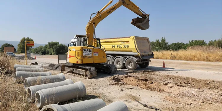 Büyükşehir’den Nilüfer’e 7 bin 600 metrelik altyapı yatırımı