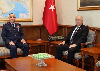 Bakan Güler, Hava Kuvvetleri Komutanı Orgeneral Dalkıran’ı kabul etti