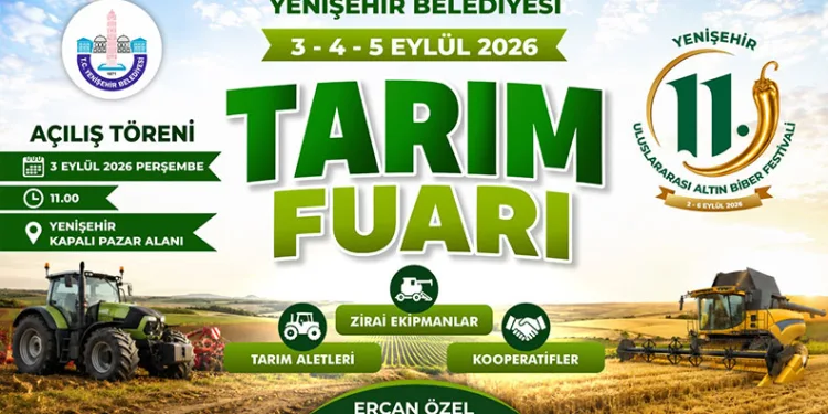 Yenişehir’de Tarım Fuarı için başvurular başladı