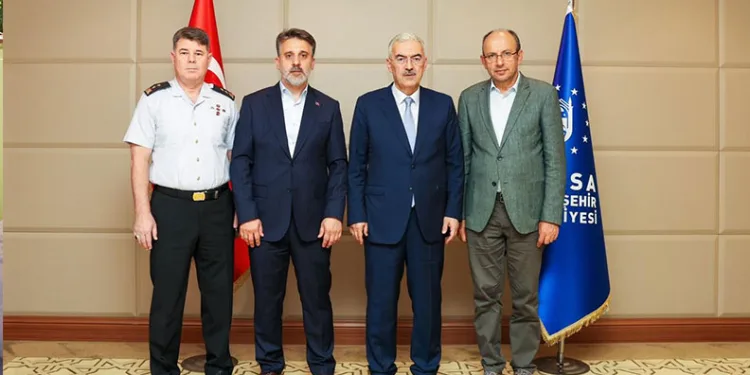Bursa İl Jandarma Komutanı Tataroğlu’na veda