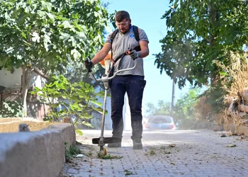 Büyükşehir’den Gölyazı’da kapsamlı bakım çalışması