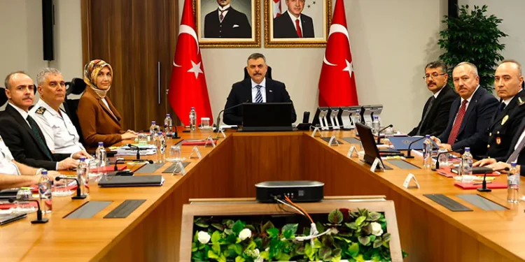 Mustafa Çiftçi, ‘Kaçakçılık ve Organize Suçlarla Mücadele Güvenlik Toplantısı’na başkanlık etti
