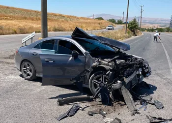 Elazığ’da trafik kazası: 6 yaralı