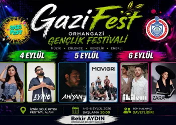 GaziFest Sevilen Sanatçılarıyla Orhangazi’yle Buluşmaya Hazır