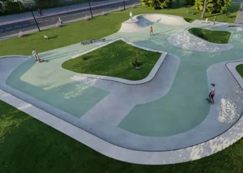 İnegöllü Gençlere Yeni Kaykay Park