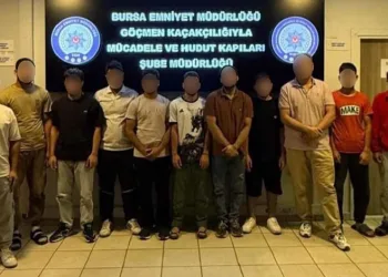 Bursa’da kaçak göçmen operasyonu: 11 kişi yakalandı