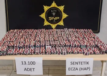 Şanlıurfa’da 13 bin uyuşturucu hap ele geçirildi