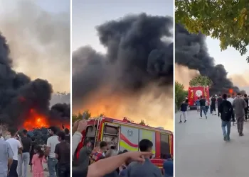 Bursa’da hurdalık alanda yangın