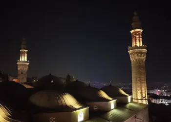 Bursa’da Mevlid Kandili Ulu Cami’de dualarla idrak edildi