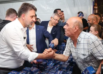 Biba, Mevlid Kandili’ni Bursalılarla birlikte idrak etti