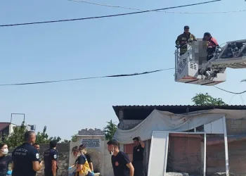 Elektrik direğinde erkek cesedi bulundu