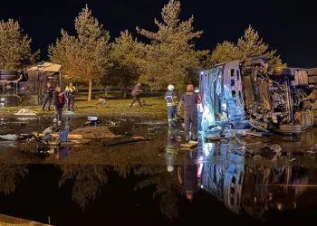 Kayseri’deki kazada faciadan dönüldü