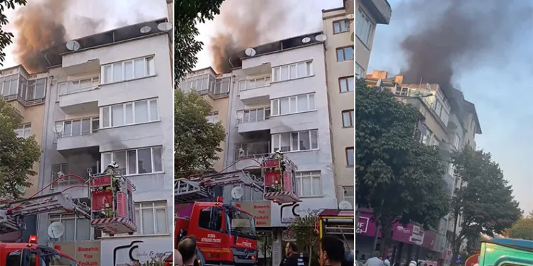 Bursa’da yangın paniği