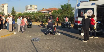 Nazilli’de motosikletler çarpıştı: 2 ağır yaralı