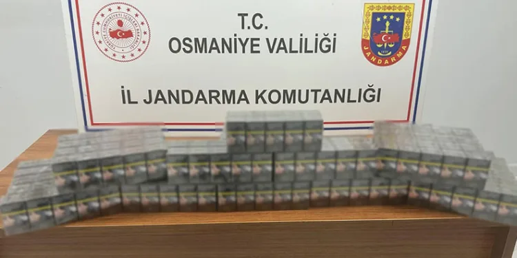Osmaniye’de jandarmadan patlayıcı ve silah operasyonu