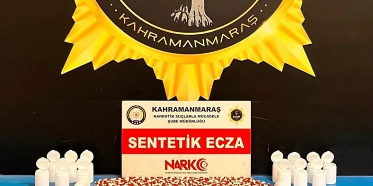 Kahramanmaraş’ta uyuşturucu operasyonu: 3 tutuklama