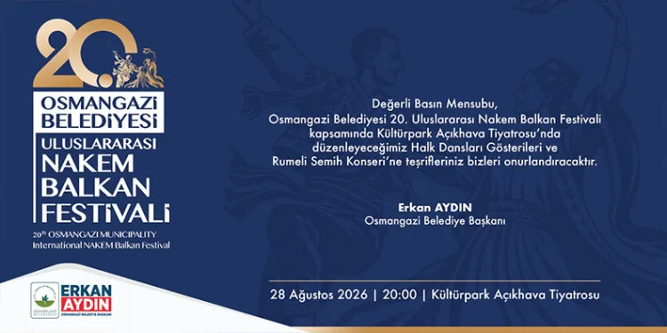 Osmangazi’de Balkan kültürü sahneye taşınacak