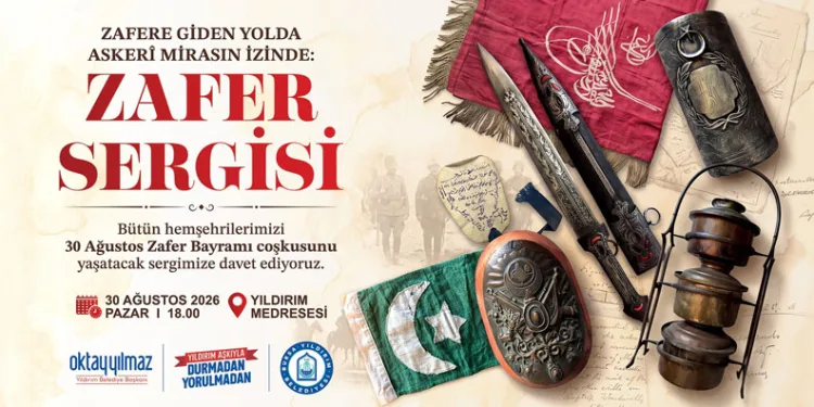Yıldırım’da zaferin 104. yılına özel tarihi sergi