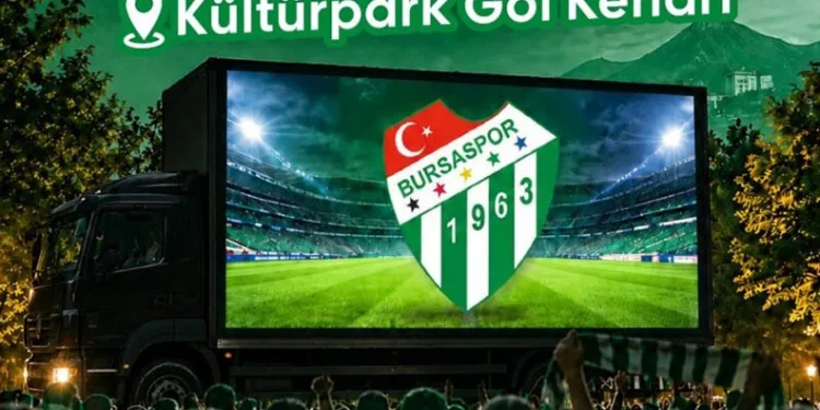 Bursaspor taraftarına otobüs ve dev ekran müjdesi