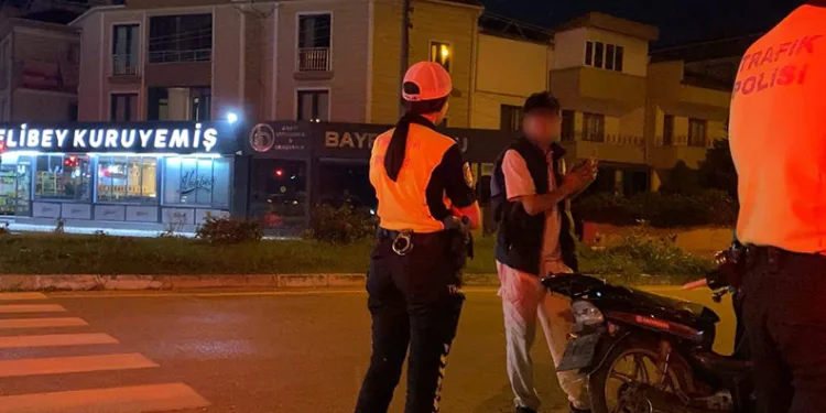 Gece motosikletle tur atmak 90 bin liraya mal oldu