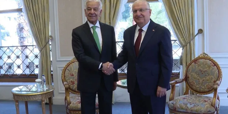 Yaşar Güler ile Pakistan Savunma Bakanı Khawaja Muhammad Asi görüştü
