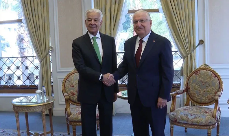 Yaşar Güler ile Pakistan Savunma Bakanı Khawaja Muhammad Asi görüştü