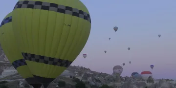 Kapadokya’da balonlar 3 gündür gökyüzüne yükselemiyor