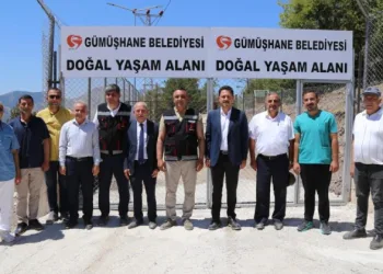Gümüşhane’de sokak hayvanları için doğal yaşam alanı açıldı