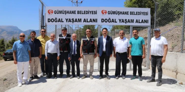 Gümüşhane’de sokak hayvanları için doğal yaşam alanı açıldı