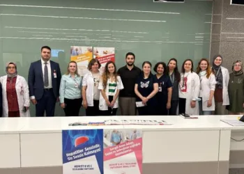 Kütahya Şehir Hastanesi’nde ‘hepatite’ karşı farkındalık çalışması