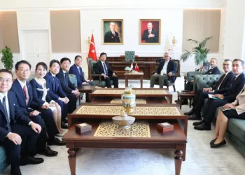 Bakan Memişoğlu, Japonya Temsilciler Meclisi Üyesi Ogushi ile bir araya geldi