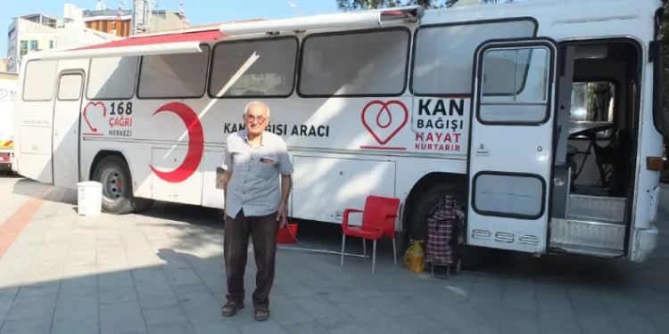 Burhaniye’de aşırı sıcaklar kan bağışını olumsuz etkiledi