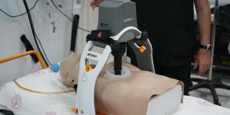 Acil serviste hayat kurtaran teknoloji: Otomatik CPR cihazı hizmete girdi