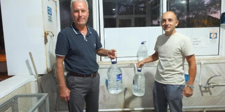 Burhaniye’de su sıkıntısı bezdirdi