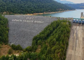 Yaz sıcakları Gönen-Yenice Barajı’nın su seviyesini yüzde 10 düşürdü