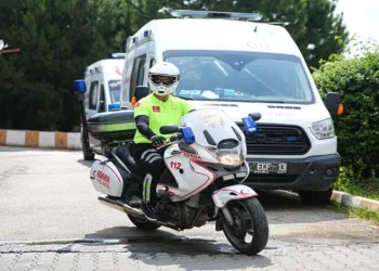 Afyon’da motorize 112 Acil Sağlık ekibi hizmete girdi